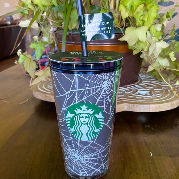 Other - Starbucks Glow in the Dark Web Cup 🕷 🕸